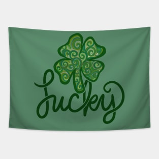 Lucky Shamrock Tapestry