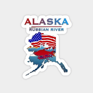ALASKA Russian River II Magnet