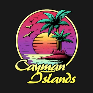 Cayman Islands summer sunset Sun T-Shirt