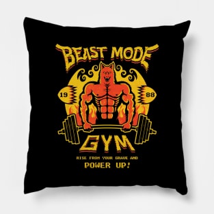 Beast Mode Gym Pillow