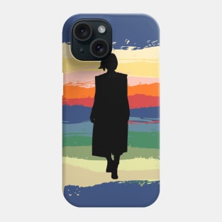 Thirteenth Doctor Paint Splash Stripes Phone Case