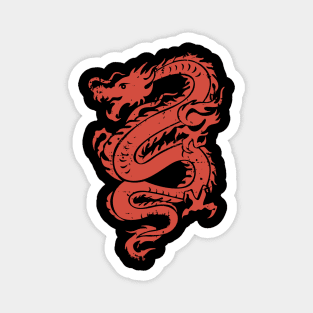 dragon alley Magnet