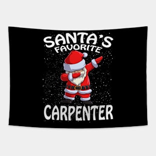 Santas Favorite Carpenter Christmas Tapestry