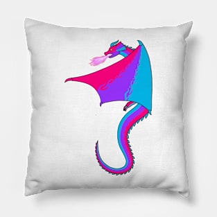 Fly With Pride, Dragon Series - Androgyne Pillow