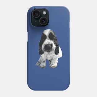 English Cocker Spaniel - Cute Blue Roan puppy dog Phone Case