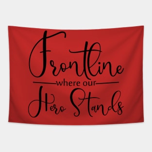 Frontline Hero Tapestry