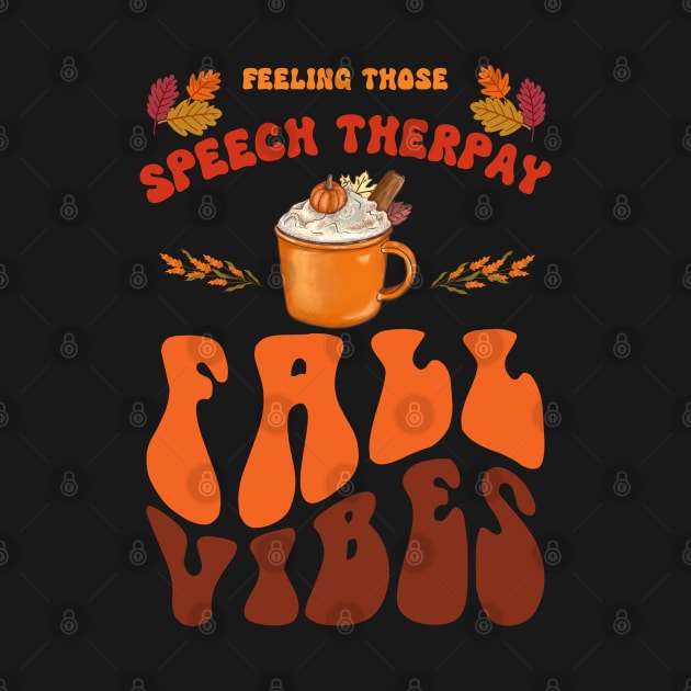 Fall Speech pathologist, speech therapy, slp, slpa, speech language pathology by Daisy Blue Designs