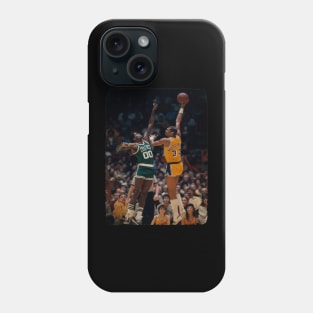 Kareem Abdul Jabbar vs Robert Parish NBA Finals 1985 Phone Case