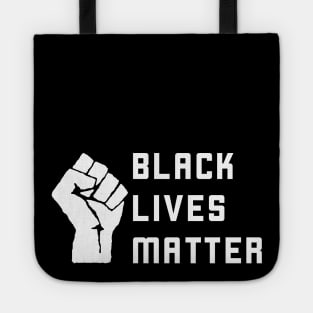 Black Lives Matter (white) Tote