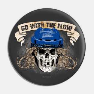 Go With The Flow (Hockey Hair) Pin