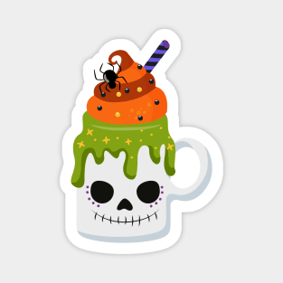 Cute Halloween Ice Cream Magnet