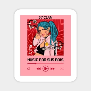 57 Clan Music For Sus Bois iPod Player Magnet