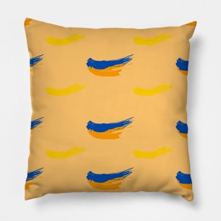 Abstract paint pattern Pillow