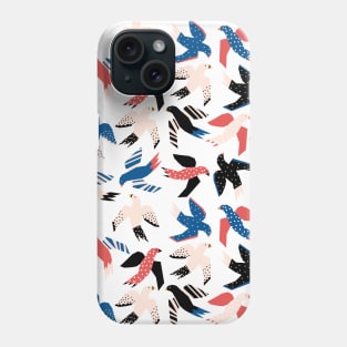 Abstract Birds Phone Case