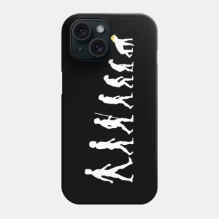 Evolution of blonde Apes anti Trump pro democrats gift Phone Case