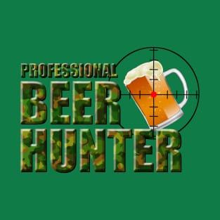 Funny Professional Beer Hunter T-Shirt