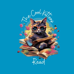 Reading Kittens T-Shirt