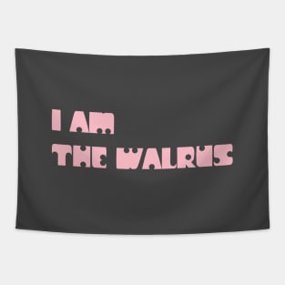 I Am The Walrus, pink Tapestry