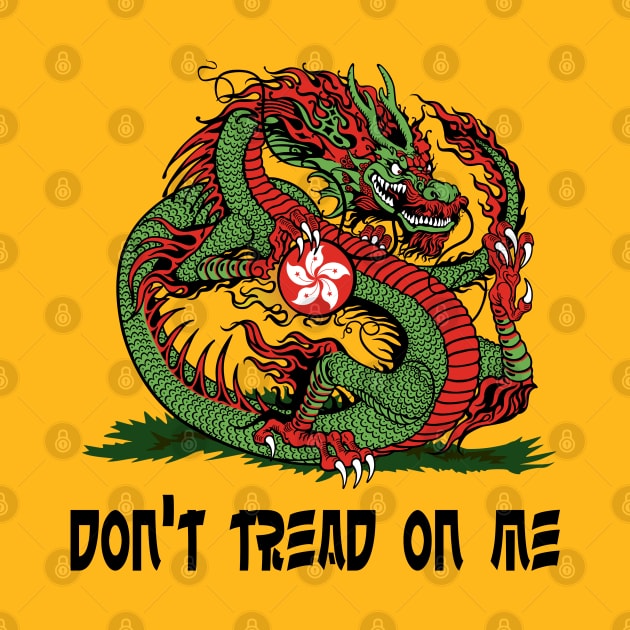 Don't Tread On Me (Hong Kong) by JCD666