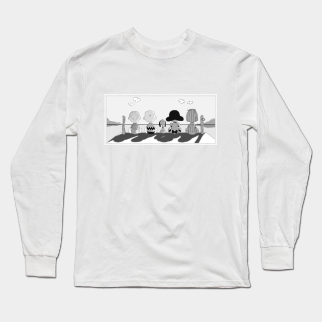 Landscape b/w - Peanuts - Long Sleeve T-Shirt