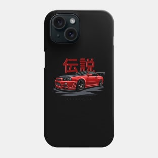 Skyline GTR R34 Phone Case