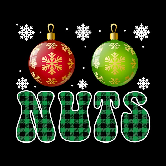 Chest Nuts Christmas T Shirt Matching Couple Chestnuts by flandyglot