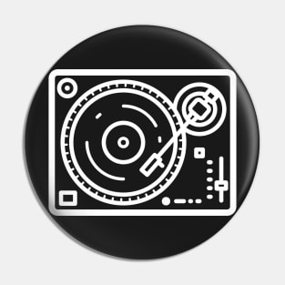 Simple Vinyl Record Player Turntable Pin