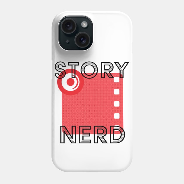 Story Nerd Phone Case by Fitzufilms