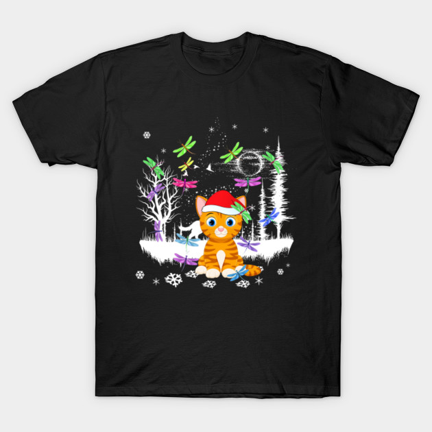Cute Cat Christmas Xmas Pajamas Gift For Cat Lovers Cute Cat