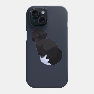 Angy Silver Fox Phone Case