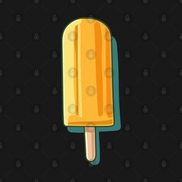 Tini Tiny Yellow Banana Popsicle by Sara-Design2