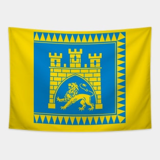 Flag of Lviv, Ukraine Tapestry