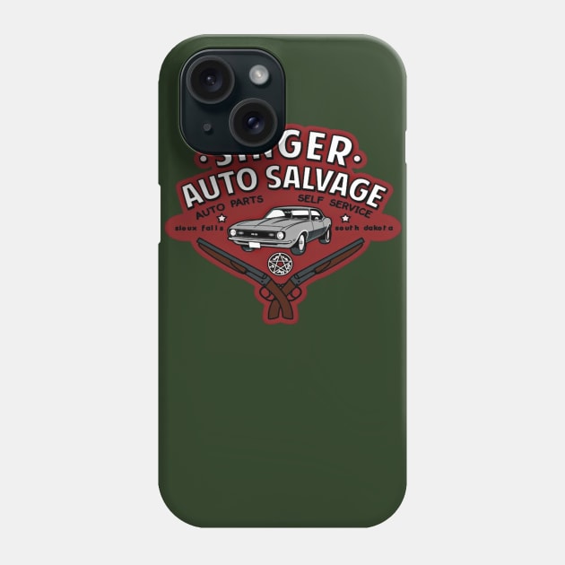 Singer Auto Phone Case by Studio 66 Shop