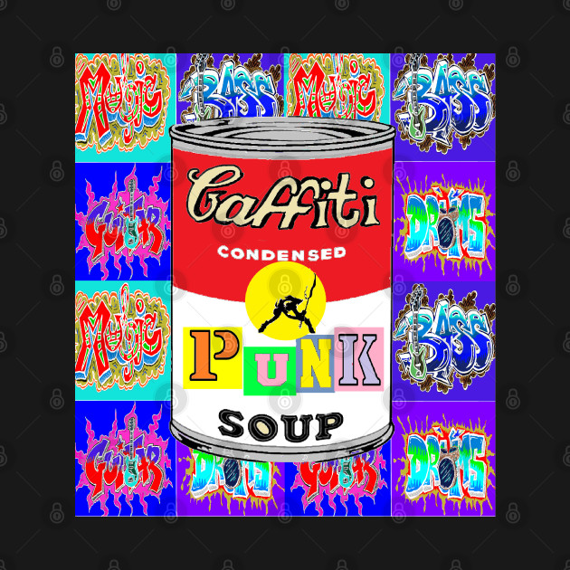 Punk 1960s Graphic Soup by LowEndGraphics