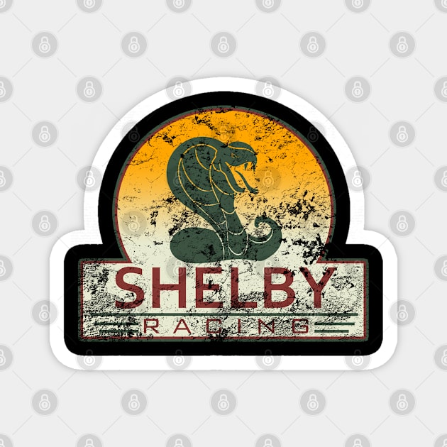 Shelby Racing - distressed Magnet by hauntedjack