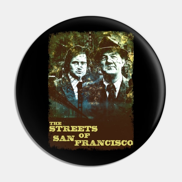 The Streets Of San Francisco Inspired Design Pin by HellwoodOutfitters