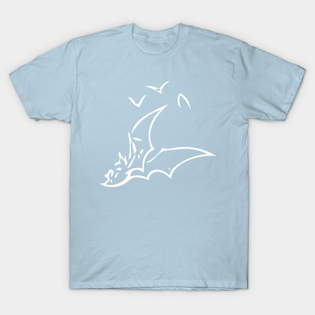 Discover Minimal Bats (light) - Bats - T-Shirt