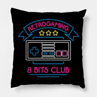 Retrogaming 8 bits Pillow