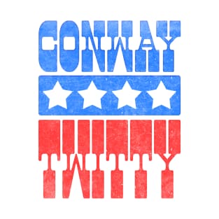 Conway Twitty / Retro Style County Music Fan Design T-Shirt