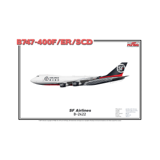 Boeing B747-400F/ER/SCD - SF Airlines (Art Print) T-Shirt