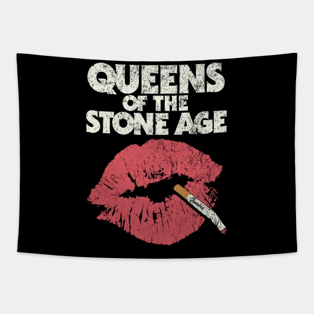 queens Of The Stone Age Tapestry by marosh artjze