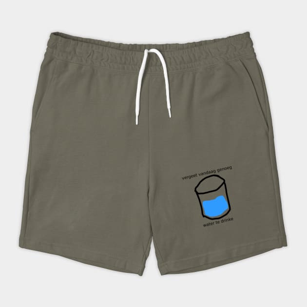 vergeet vandaag genoeg water te drinken by Meiden Life