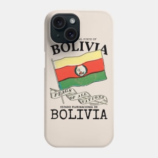 Vintage Flag of Bolivia Phone Case