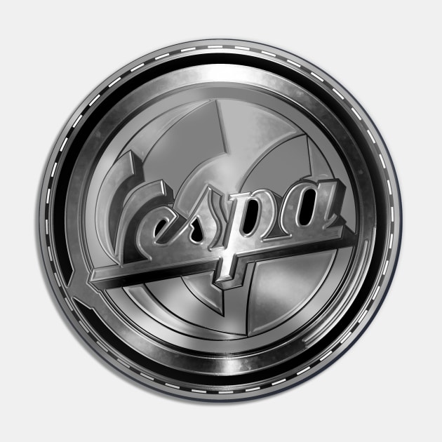 Vespa (Chrome) Pin by Midcenturydave
