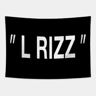 L Rizz Tapestry