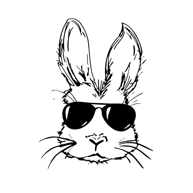 Easter Bunny Sunglasses by nicolasleonard