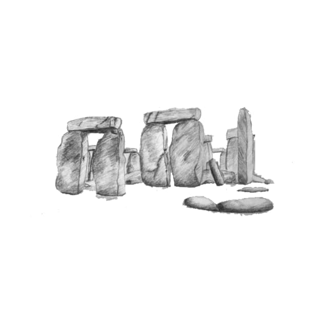 stonehenge drawing by ScrambledPsychology