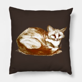 Little Red Fox Pillow