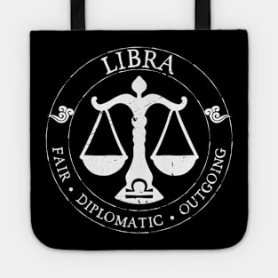 Libra Zodiac Birthday Star Sign Zodiac Gift Tote