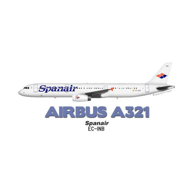 Airbus A321 - Spanair by TheArtofFlying